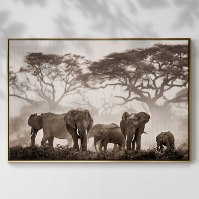 Amboseli National Park, reproduction d'art sur toile