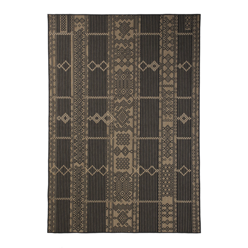 Tapis d'extérieur gris anthracite Furnish My Place, Rectangle 2 pi x 3 pi