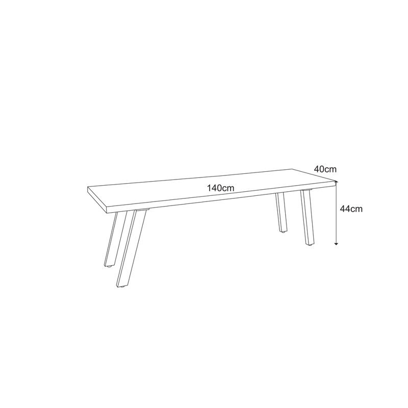Wood Bench