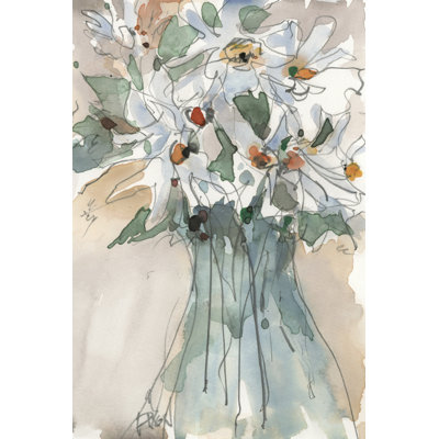 Daisy Point Of View I by Samuel Dixon - Wrapped Canvas Painting