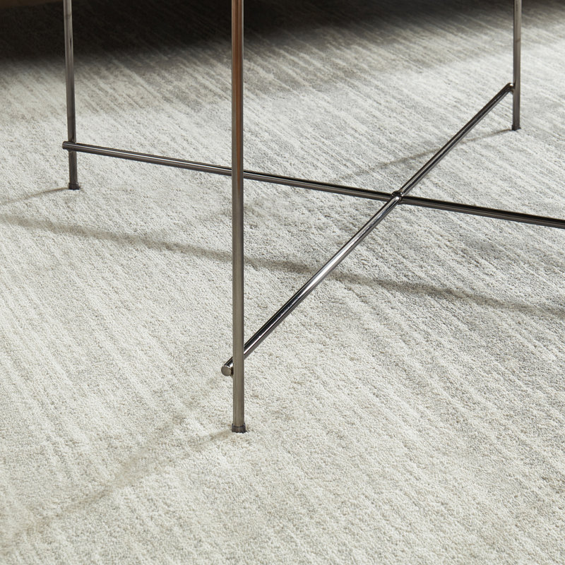 Table de bout cylindrique Ingwald, Noir