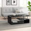 Alexa Floor Shelf Coffee Table with Storage