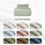 Ensemble de courtepointe 100% lin avec taies décoratives Clara-1396932774-1396932777