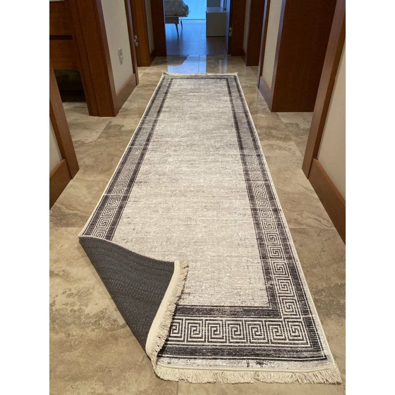 Tapis mathaï avec envers antidérapant, Tapis de couloir 2 pi 7 po x 5 pi 11 po