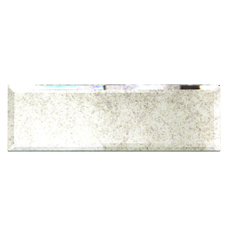 Mirror 4" x 12" Glass Brick Look Subway Wall Tile