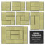 Tapis décoratif vert Christofor-22248684