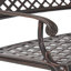 Banc de jardin en aluminium Vanscoy-110141753