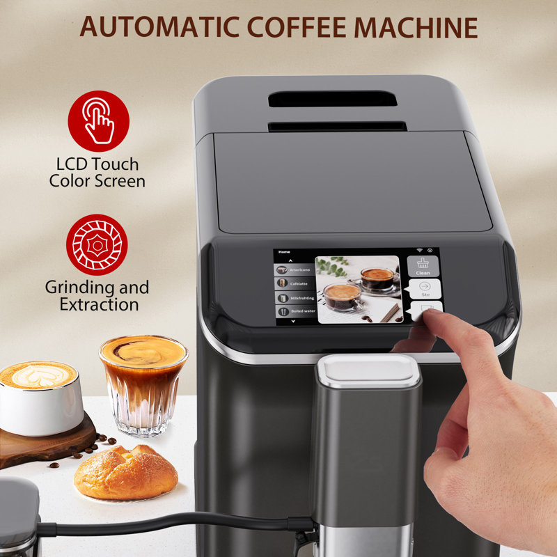 Yesurprise Automatic Espresso Machine with Frother