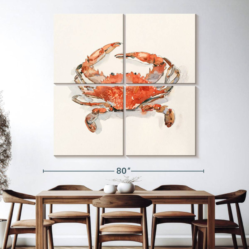 Yarlin Crusty Crab II, 74'' H x 74'' W