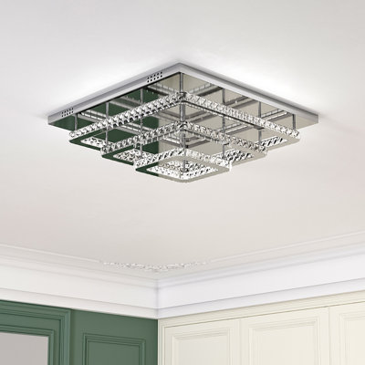 Hurst Glass LED Flush Mount