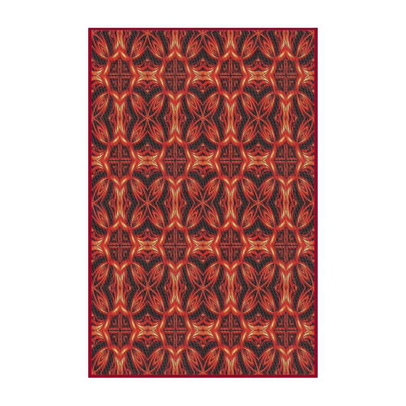 Geometric Indoor Rug, Rectangle 8' x 12'