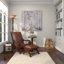 Fauteuil et repose-pieds Korey-977099634
