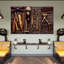 Salon Golden Tools - Ensemble de 3 toiles tendues-85347986