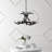 Rohrbach Candle Style Wagon Wheel Chandelier-140209380-184862635