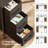 Computer Desk 47.2" With LED Lights & Power Outlets, Home Office Desk With 4 Drawers, Writing Desk With Keyboard Tray, Study Table With Monitor Stand, Work Desks For Home Office, Black