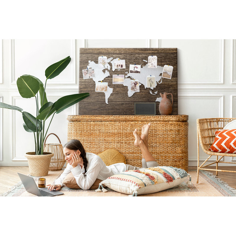 Buhler Cork Corkboard / Bulletin Board