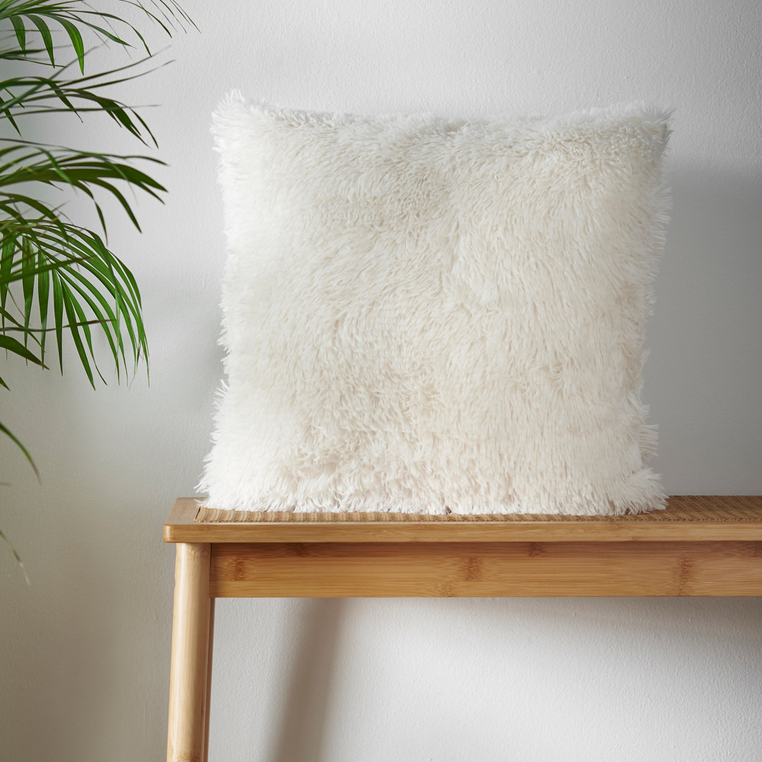 Cuddly Deep Pile Faux Fur Cushion Cover