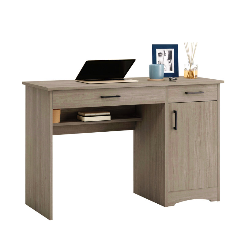 Bureau d'ordinateur, finition brune, bureau personnel