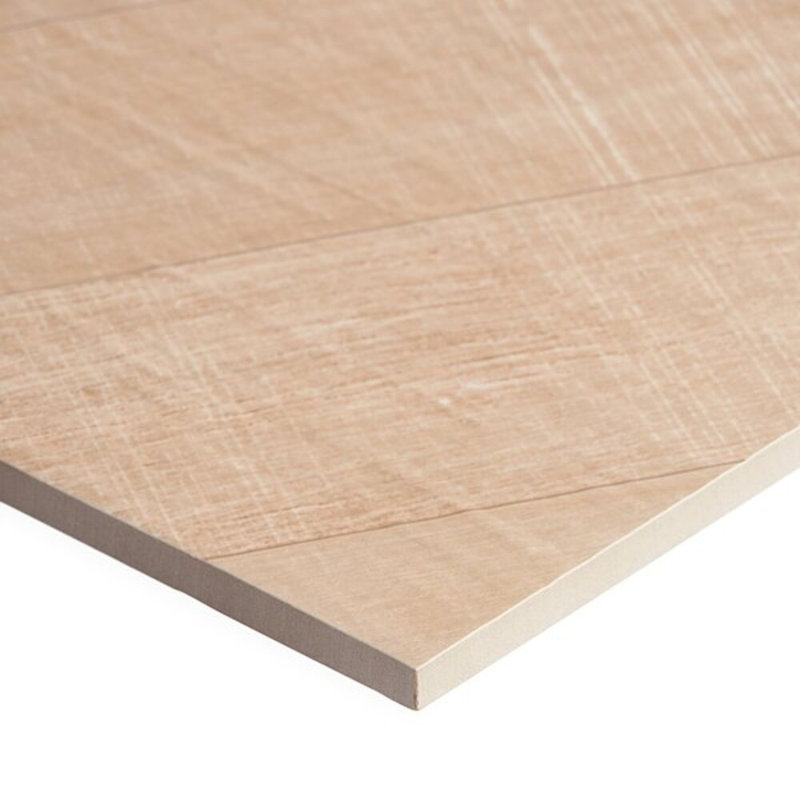 Kenridge Chevron 24X48 Matte Porcelain Tile, Maple