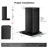 VIKIO 36" 900 CFM Ducted Wall Mount Range Hood-Multifunctional Modern Design-121906590