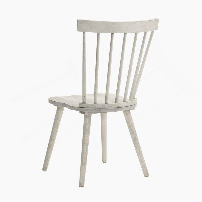 Ensemble de 2 pièces pour chaise de salle à manger rustique moderne de style campagnard au design rétro, facile à assembler
