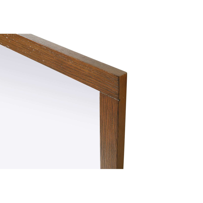 Miroir Noah, Rectangulaire, Brandy noyer, 36 po x 24 po