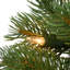 Slender Green Realistic Artificial Fir Christmas Tree-1952654956