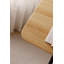 Petite table d'appoint en C en bois massif à hauteur réglable, table de bout pivotante à 360 °-129483885-129483886