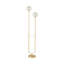 Chessy 153cm Plated Traditional Floor Lamp
