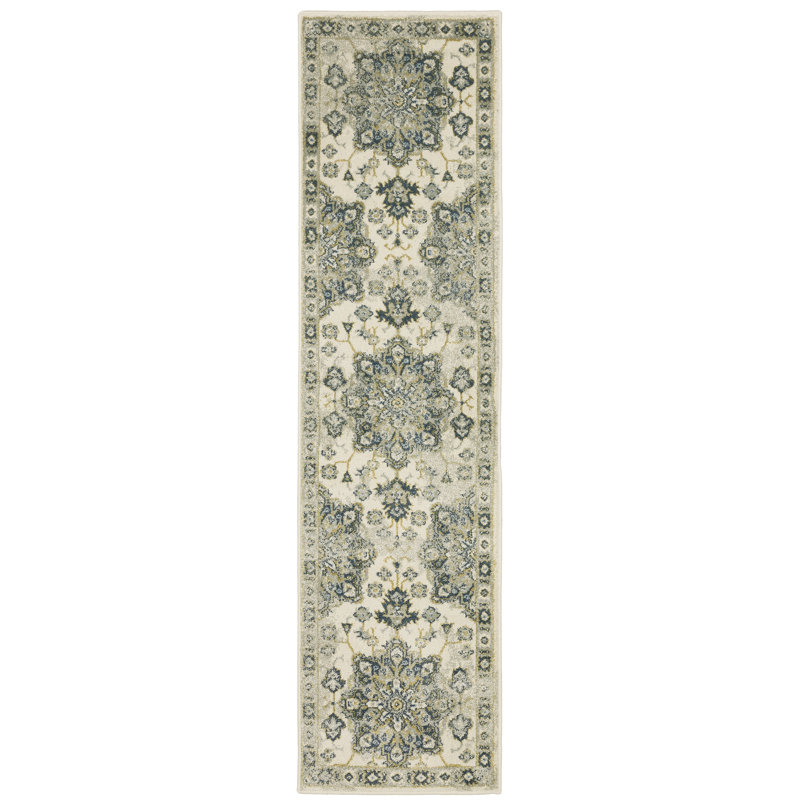 Howard Beach Oriental Indoor Rug, Runner 1'10" x 7'3"