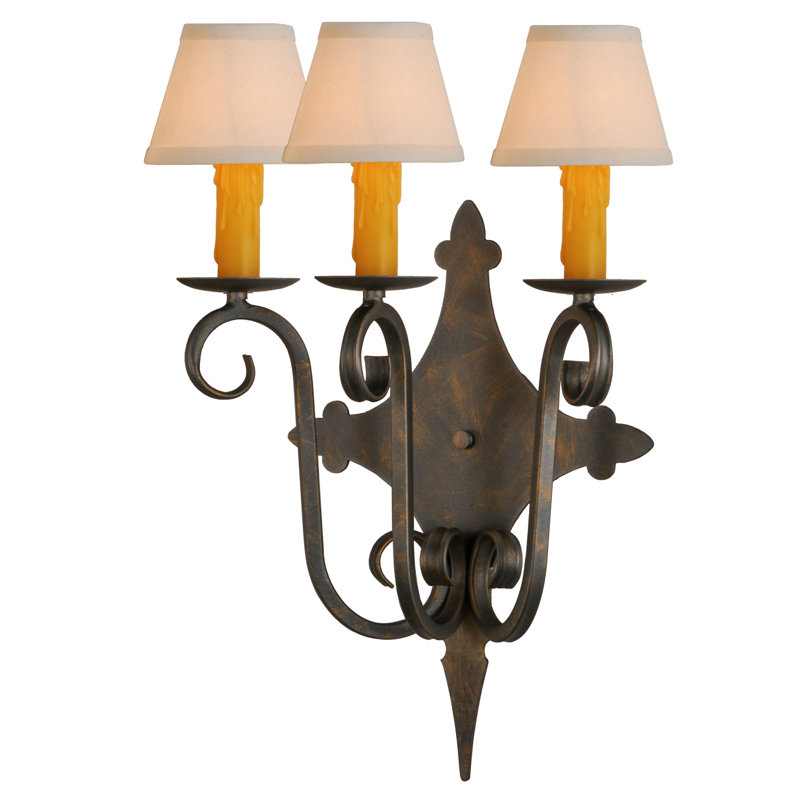 Angelique 3 - Light Armed Sconce