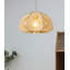 Lustre nordique à tissage en bois antique de style français-133228144