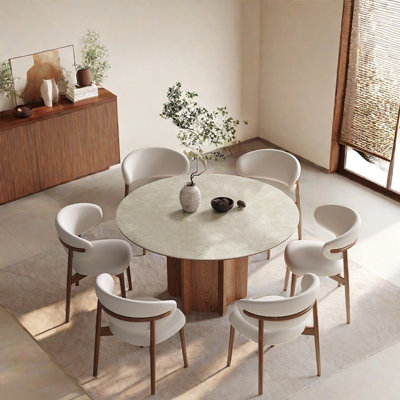 Ensemble de table de salle à manger de style français
