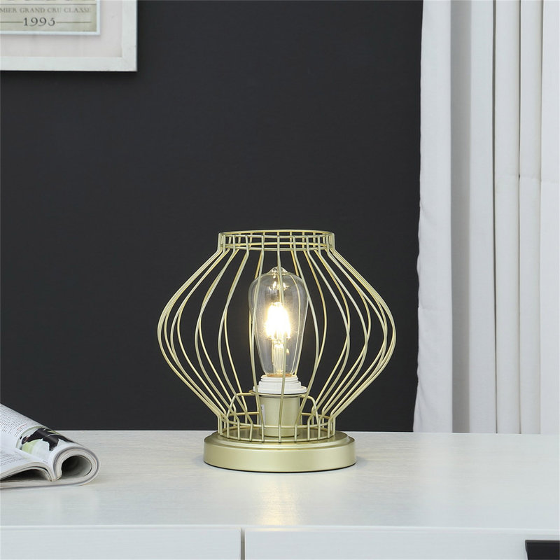 Lampe de table en métal 9,5 po