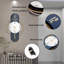 Horloge murale moderne en bois Demet-92191328