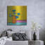 «Orange Vase Bright» par Phyllis Adams, art mural en métal-662682037