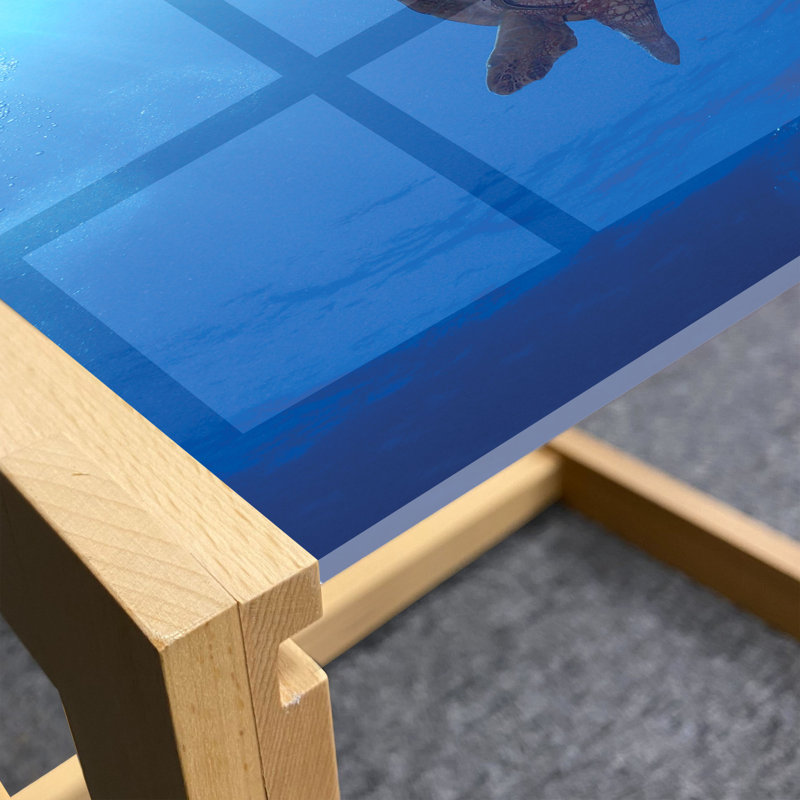 Ingileif Sled Coffee Table, 90cm H x 62cm W x 40cm D