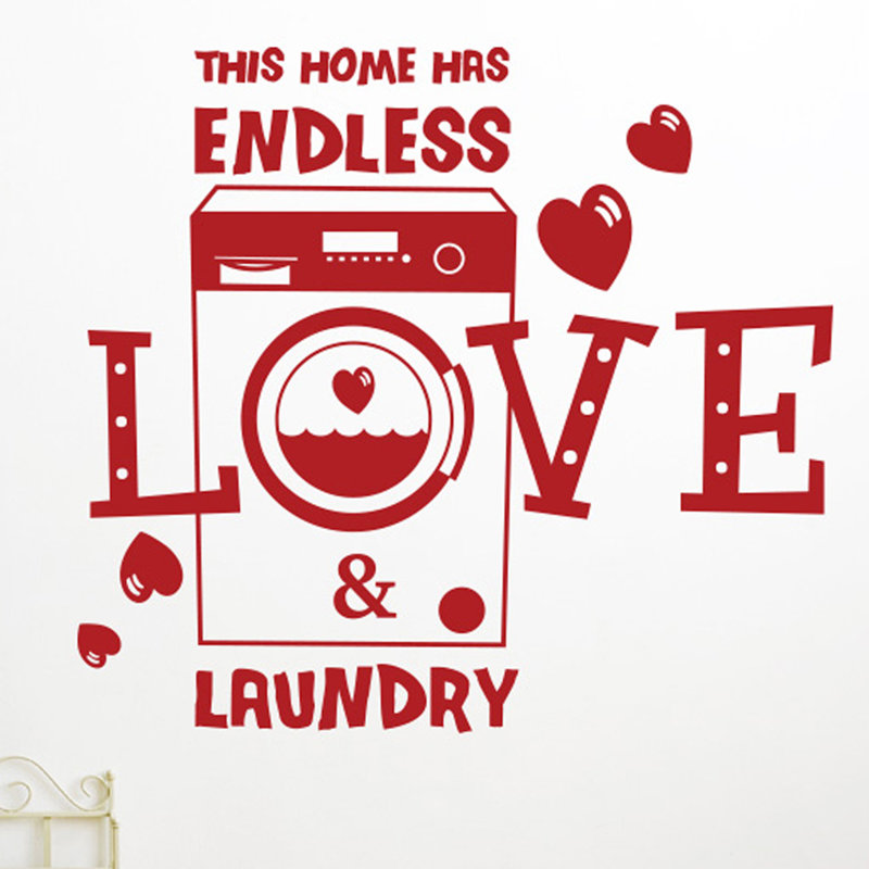 Wall Decal, Dark Red
