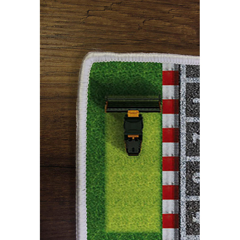 Stylish Hall Carpet, 2.6 x 4.9 Feet, 100% Polyester, 650 g/m² | Antibacterial, Non-Slip PVC Underside, 0.3 in Pile Height | Machine Washable, 3D Digital Printing, Perfect for Any Entryway or Living Space