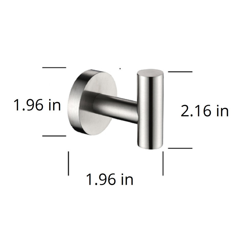 Robe Hook,  Brushed Nickel