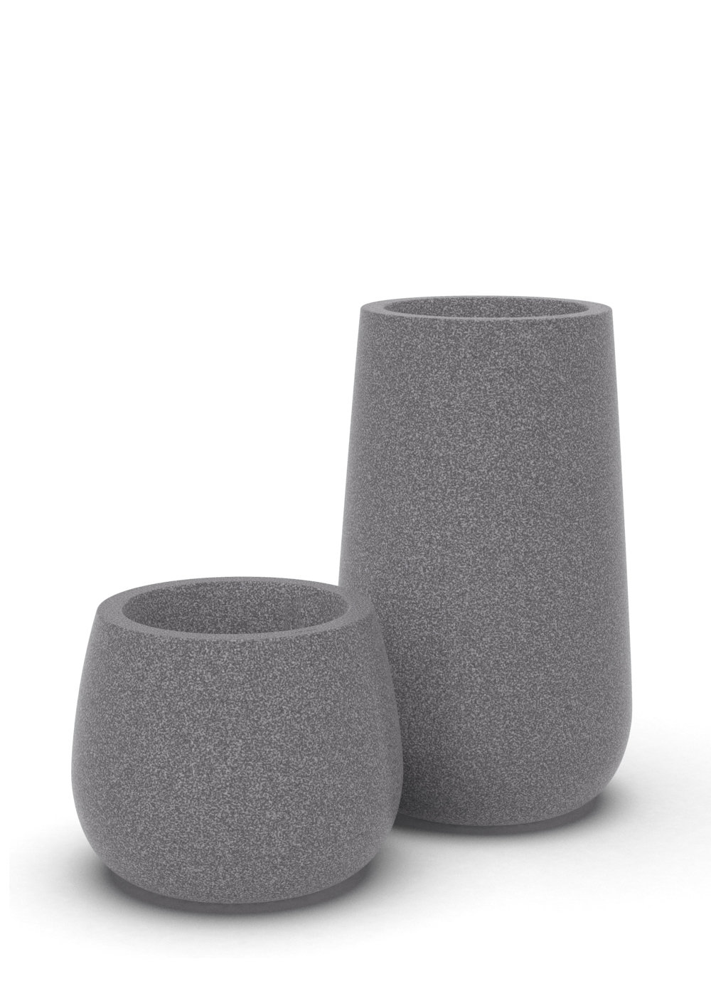 Kisha Pot Planter, Granite