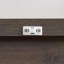 Spacious Storage Cabinet With Glass Door For Office - Brown Tall Elements Living Area