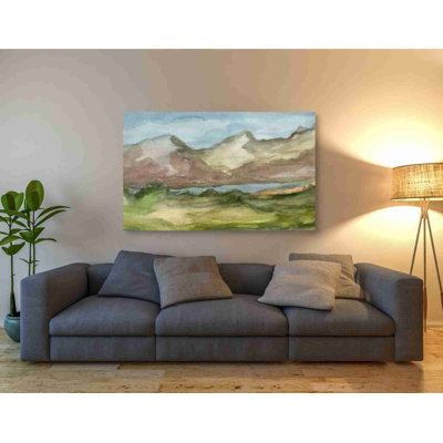 Plein Air Landscape II - Reproduction d'art sur toile tendue