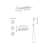 Wall Mounted Waterfall Rain Shower System With 3 Body Sprays & Handheld Shower-117992998