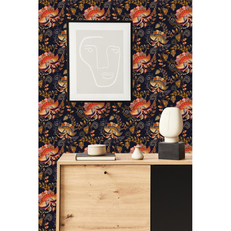 Danelis Peel & Stick Floral Tile