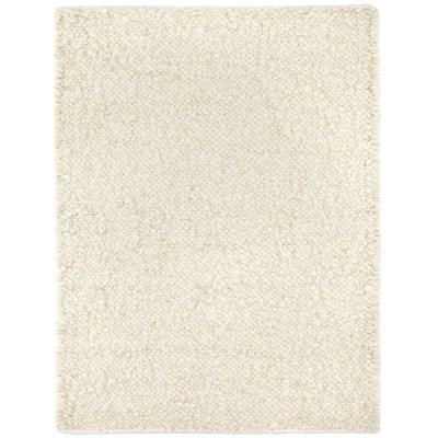 Tapis en laine tissé à la main Holmstead Ivory