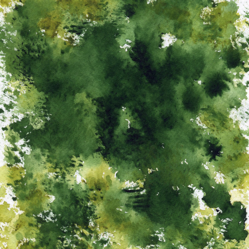 En vert, H 30 po x l 30 po
