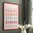 Strive Framed Print - Solid Wood-2066040566-2066040545