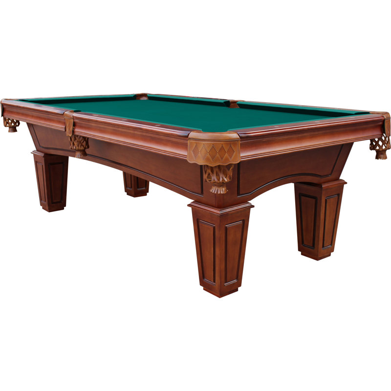 Table de billard en ardoise avec installation professionnelle St Lawrence (valeur de 895 $) incluse, Vert de base