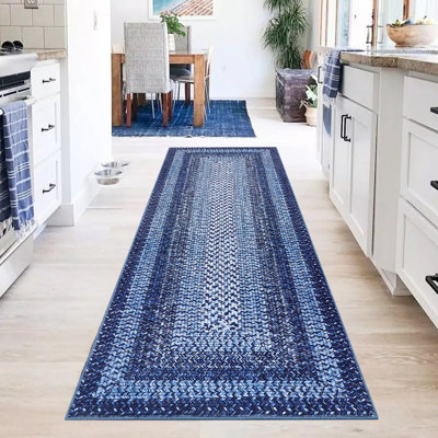 Rectangle Geometric Area Rug